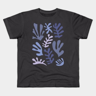 Lavender Cut-Outs Kids T-Shirt